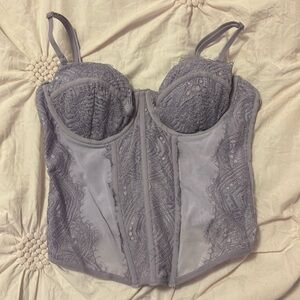 Garage purple corset top